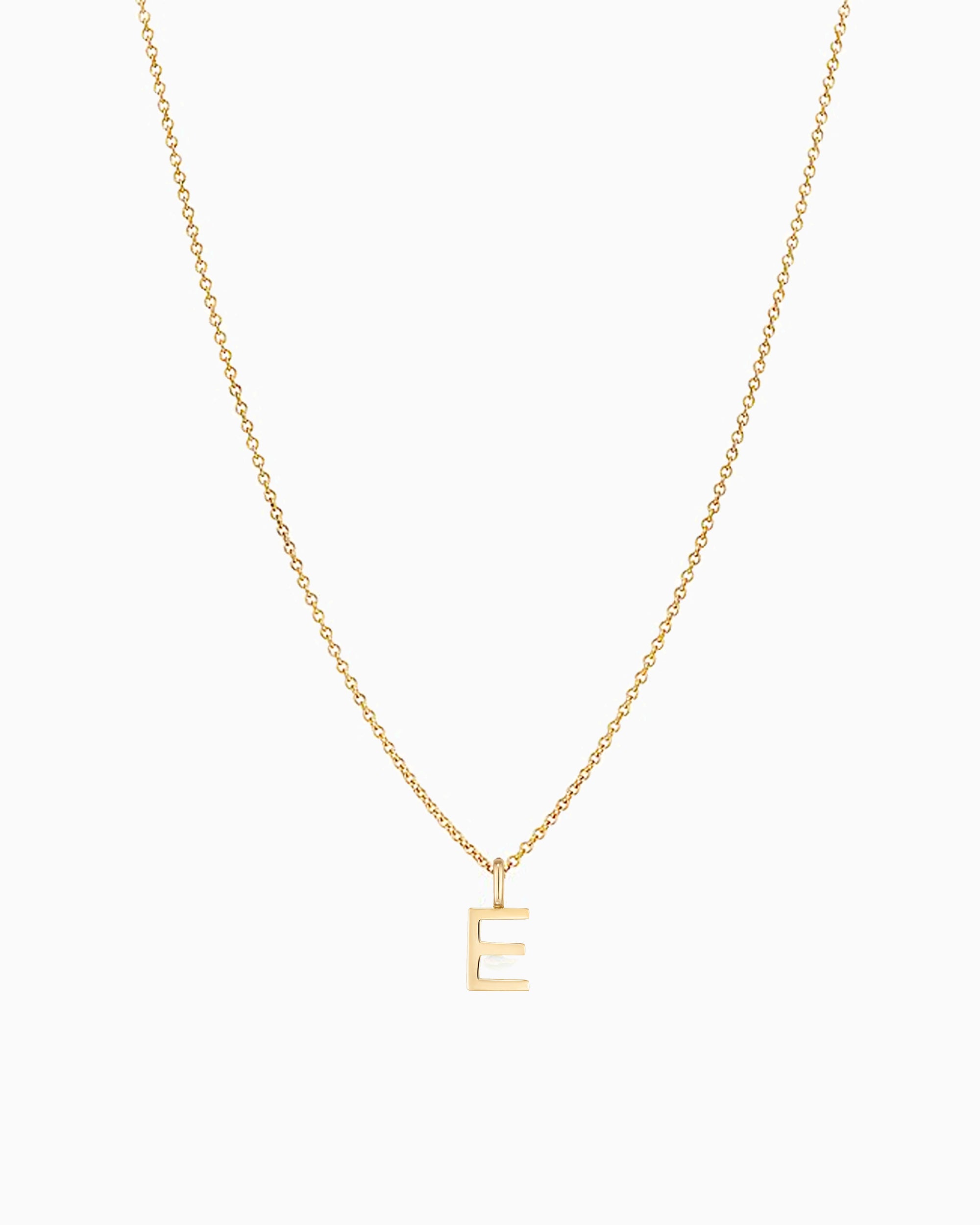 Manhattan Initial Pendant Necklace