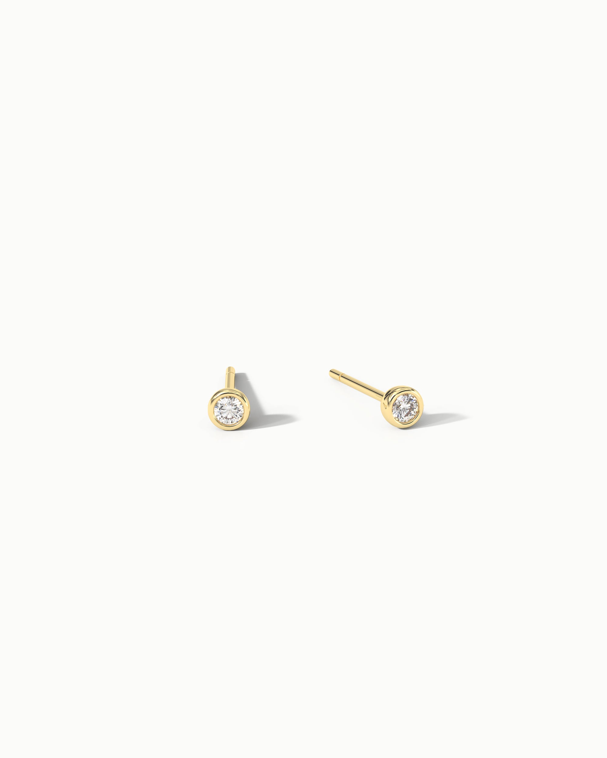 Soleil No. 1 Diamond Mini Stud Earrings