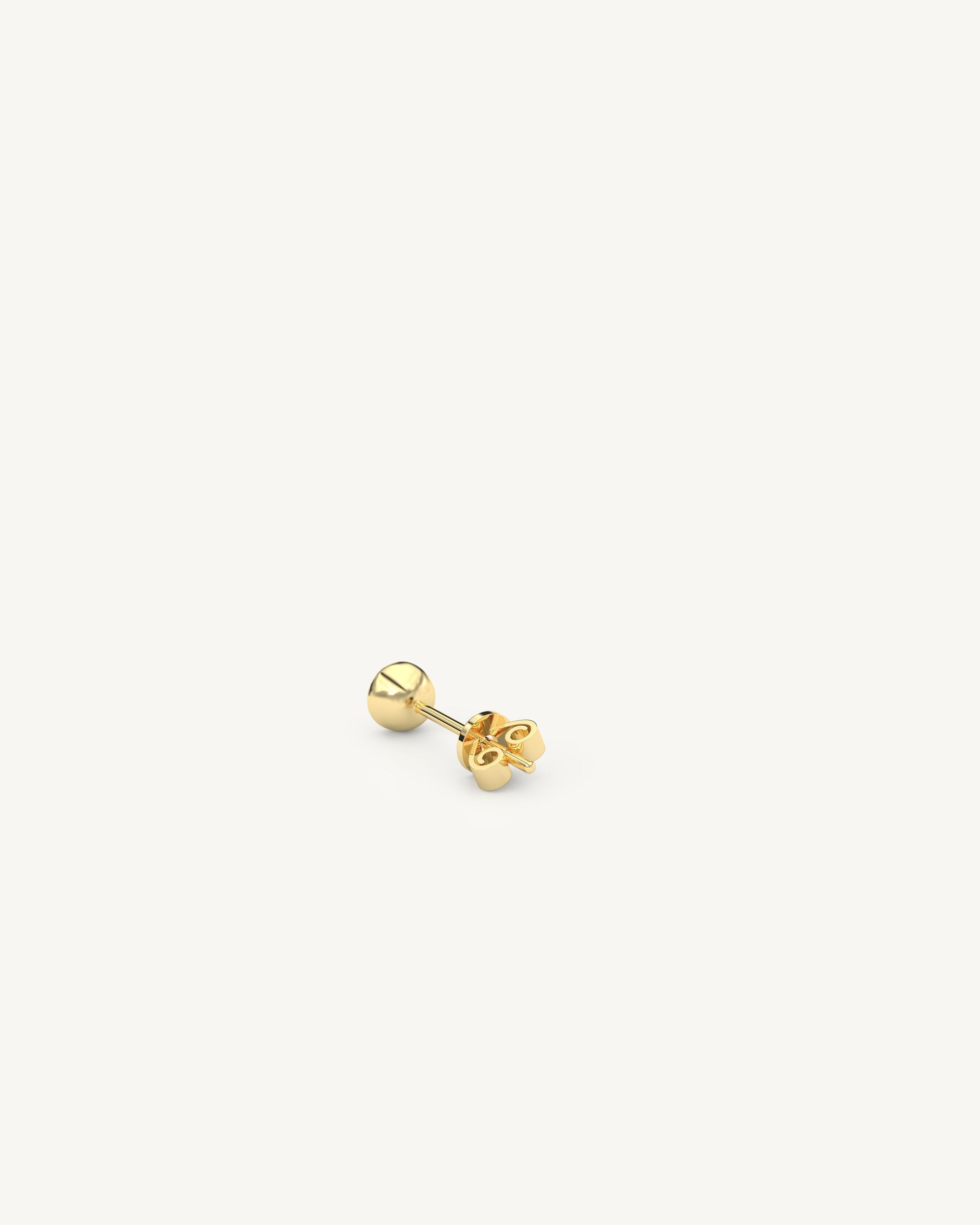 Soleil No. 3 Diamond Midi Stud Earrings